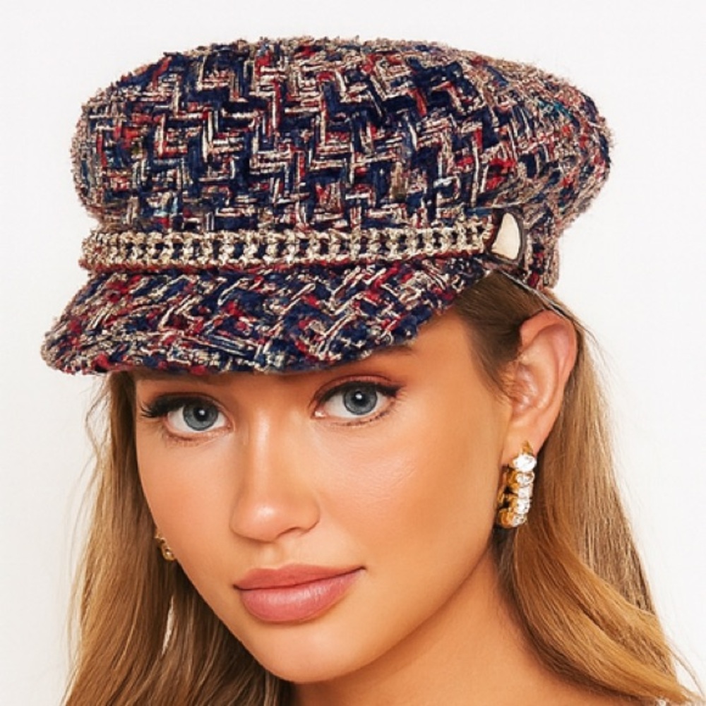 Stylish Black and White Hat for Every Occasion - Picture 2 of 5